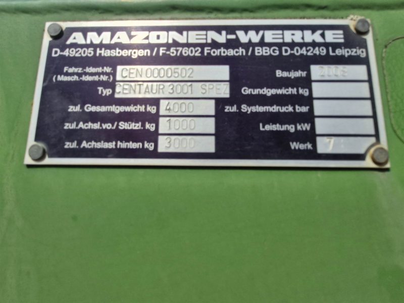 Amazone Centaur 3001 Special